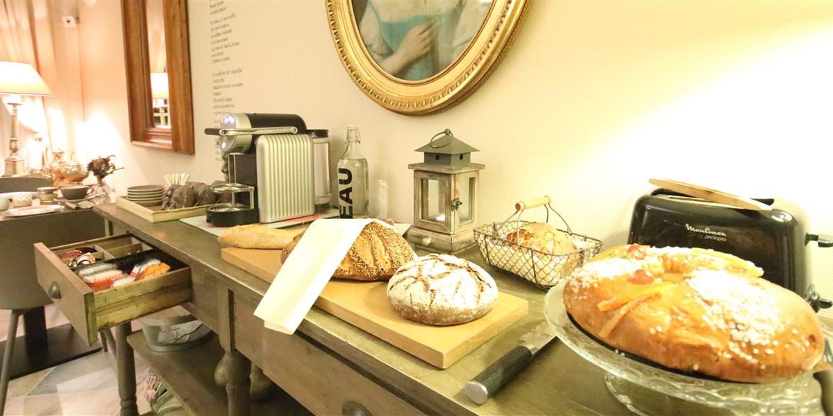 petit déjeuner - Chambres d'hôtes Vannes 