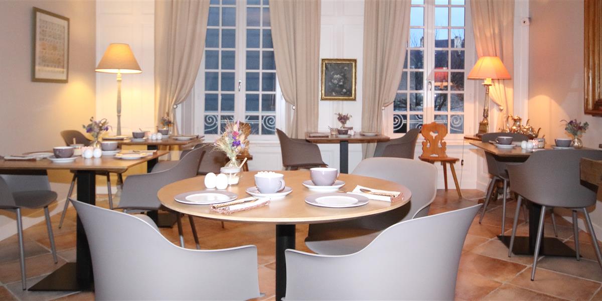 petit déjeuner de la Villa Garenne - maison d'hôtes Vannes 