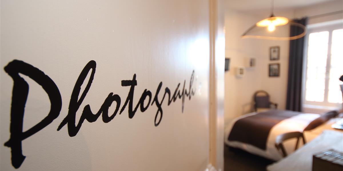chambre art de la photographie - chambre d'hôtes Vannes 