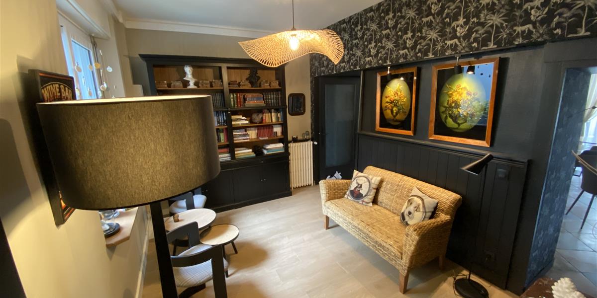 salon bibliotheque la villa Garenne