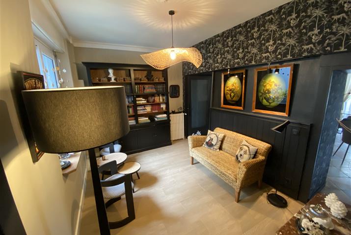 salon bibliotheque la villa Garenne